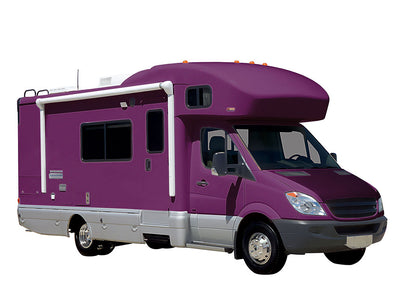 Rwraps Gloss Metallic Grape DIY RV Wraps