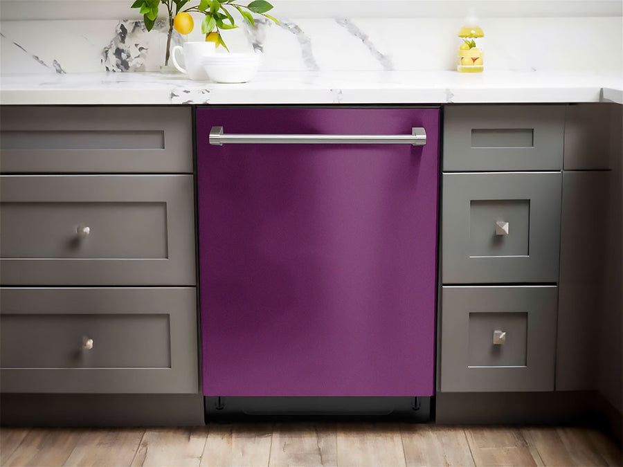 Rwraps™ Gloss Metallic Grape Dishwasher Wraps