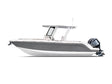 Rwraps Gloss Metallic Gray Motorboat Wraps