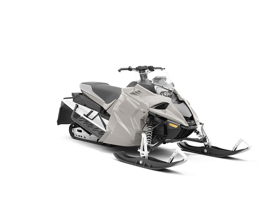 Rwraps™ Gloss Metallic Gray Vinyl Snowmobile Wrap