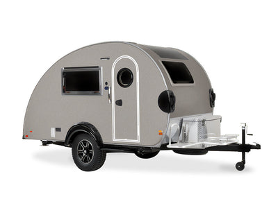 Rwraps Gloss Metallic Gray Do-It-Yourself Truck Camper Wraps