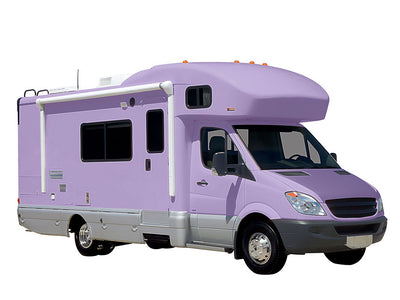 Rwraps Gloss Metallic Light Purple DIY RV Wraps