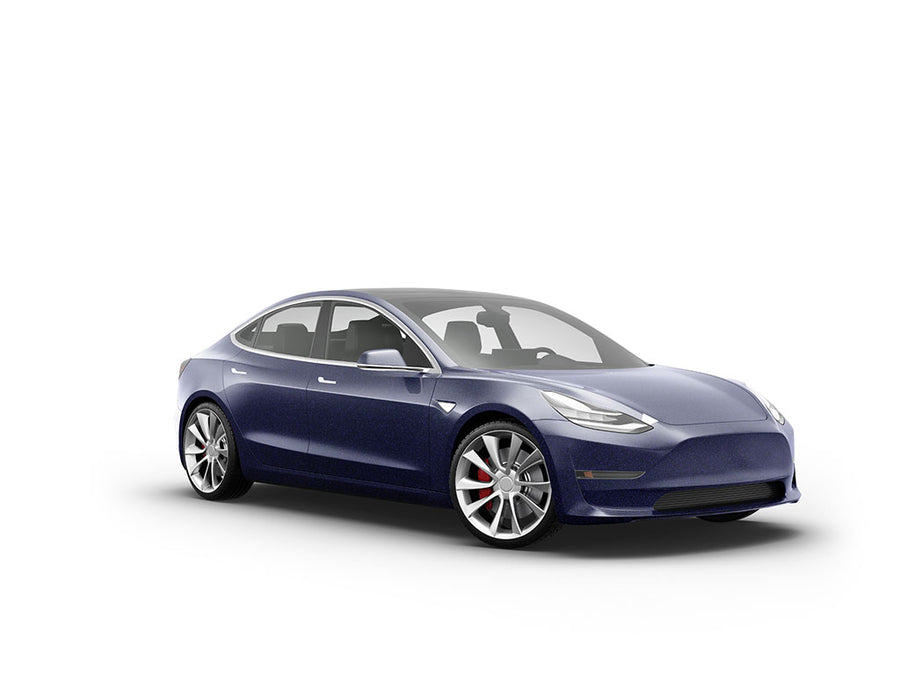 Rwraps Gloss Metallic Midnight Blue Car Wraps