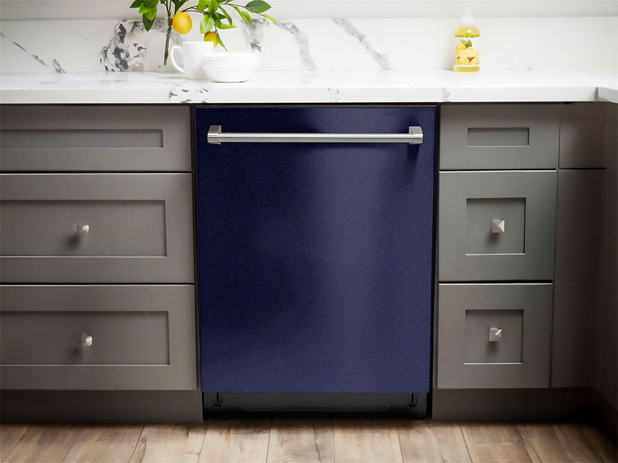 Rwraps™ Gloss Metallic Midnight Blue Dishwasher Wraps