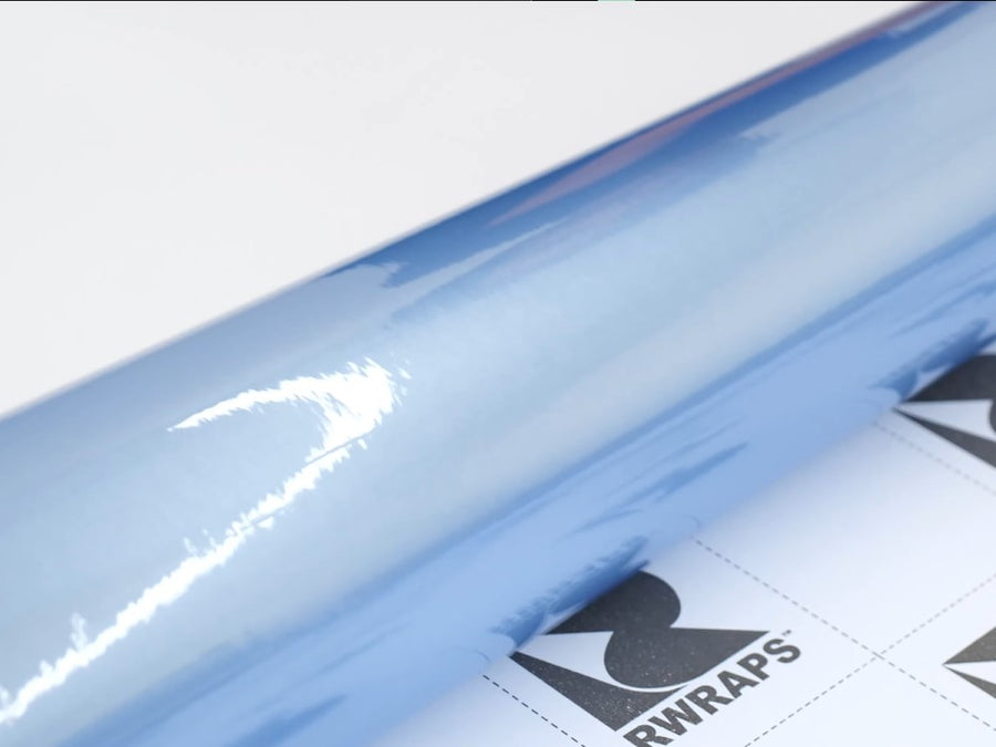 Gloss Metallic Mist Blue Vinyl