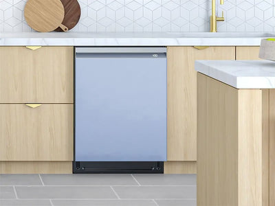Rwraps™ Gloss Metallic Mist Blue Custom Dishwasher Cover
