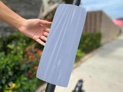 Rwraps Gloss Metallic Mist Blue Do-It-Yourself E-Scooter Wraps