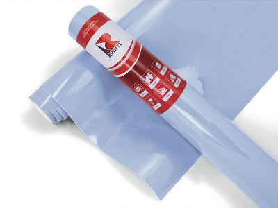 Rwraps Gloss Metallic Mist Blue Boat Wrap Color Film