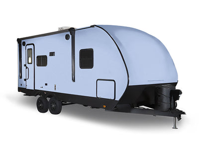 Rwraps Gloss Metallic Mist Blue Travel Trailer Wraps