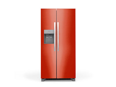 Rwraps™ Gloss Metallic Orange Refrigerator Wraps