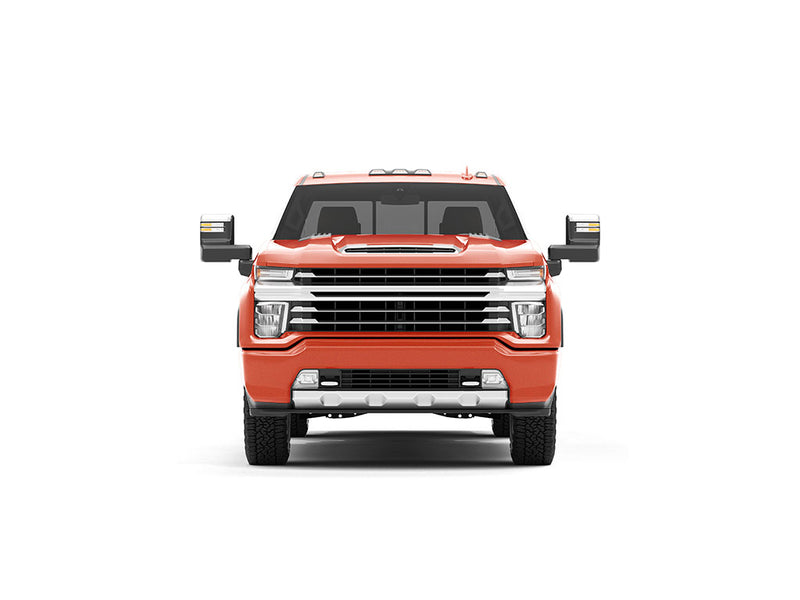 Rwraps Gloss Metallic Orange DIY Truck Wraps