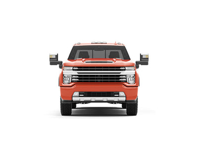 Rwraps Gloss Metallic Orange DIY Truck Wraps