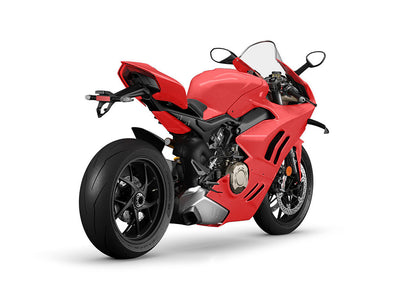 Rwraps Gloss Metallic Red DIY Motorcycle Wraps