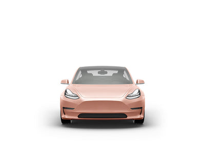 Rwraps Gloss Metallic Rose Gold DIY Car Wraps