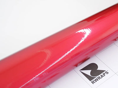 Rwraps Gloss Metallic Red Rose Vinyl~Rwraps Gloss Metallic Red Rose Film Roll~1