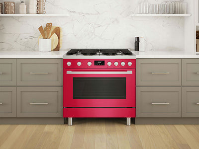 Rwraps™ Gloss Metallic Rose Red Oven Wraps