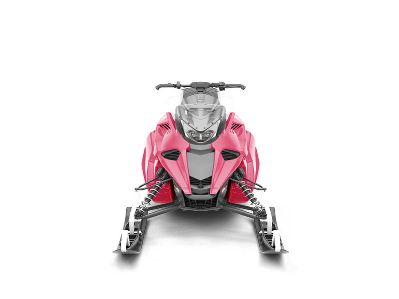 Rwraps Gloss Metallic Rose Red DIY Snowmobile Wraps