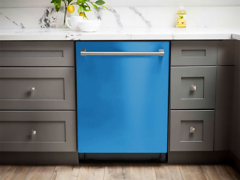 Rwraps™ Gloss Metallic Sea Blue Dishwasher Wraps