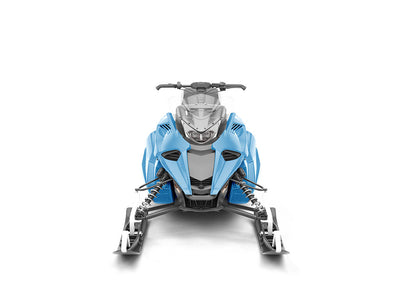 Rwraps Gloss Metallic Sea Blue DIY Snowmobile Wraps