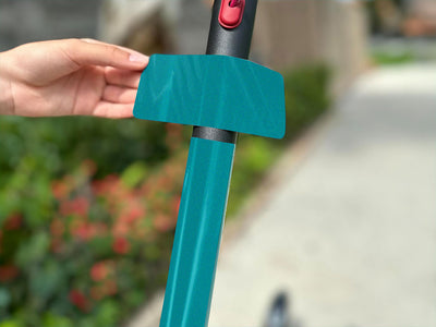 Rwraps Gloss Metallic Sea Green Electric Kick-Scooter Wraps