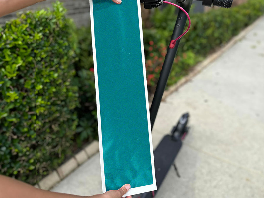 Rwraps Gloss Metallic Sea Green DIY Electric Scooter Wraps