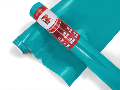 Rwraps Gloss Metallic Sea Green Golf Cart Wrap Color Film