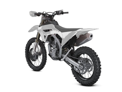 Rwraps Gloss Metallic Silver Dirt Bike Vinyl Wraps