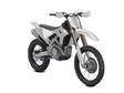 Rwraps Gloss Metallic Silver Dirt Bike Wraps