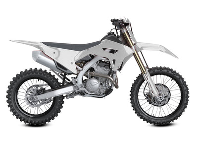 Rwraps Gloss Metallic Silver Do-It-Yourself Dirt Bike Wraps