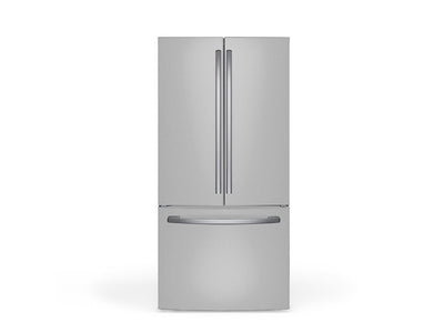 Rwraps Gloss Metallic Silver DIY Built-In Refrigerator Wraps
