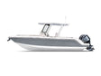 Rwraps Gloss Metallic Silver Motorboat Wraps