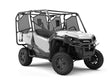 Rwraps™ Gloss Metallic Silver Vinyl UTV Wrap