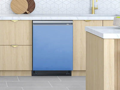 Rwraps™ Gloss Metallic Sky Blue Custom Dishwasher Cover
