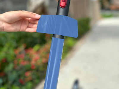 Rwraps Gloss Metallic Sky Blue Electric Kick-Scooter Wraps