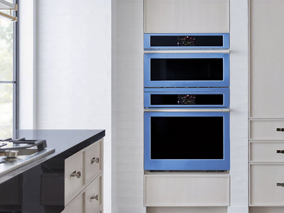 Rwraps Gloss Metallic Sky Blue DIY Built-In Oven Wraps