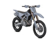 Rwraps Gloss Metallic Titanium Gray Dirt Bike Wraps