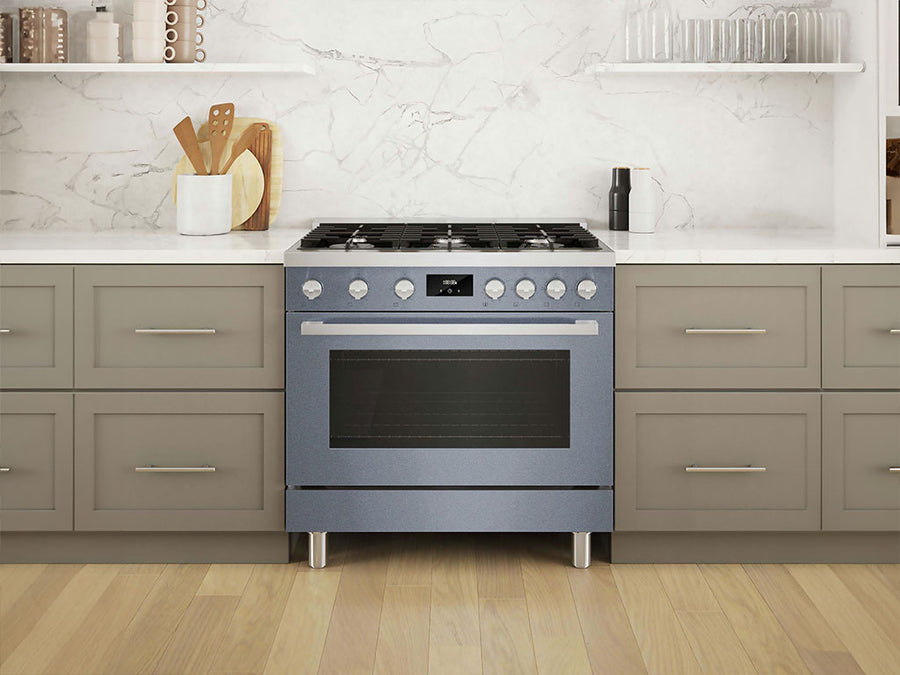 Rwraps™ Gloss Metallic Titanium Gray Oven Wraps