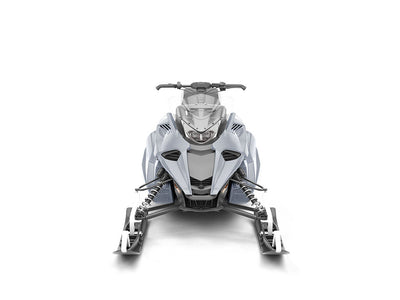 Rwraps Gloss Metallic Titanium Gray DIY Snowmobile Wraps