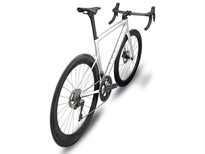 Rwraps Gloss Metallic White Bicycle Vinyl Wraps