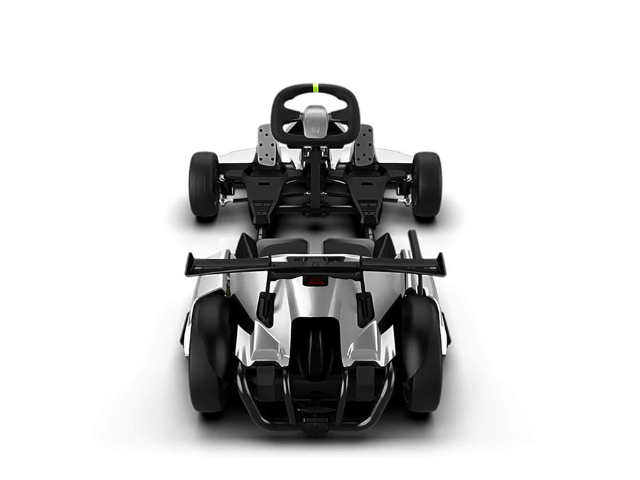 Rwraps Gloss Metallic White DIY Go Kart Wraps