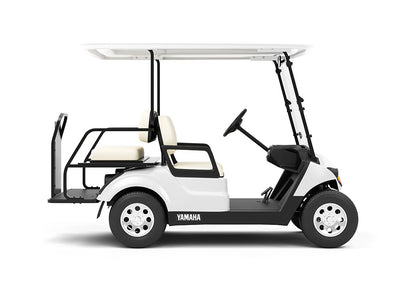 Rwraps Gloss Metallic White Do-It-Yourself Golf Cart Wraps