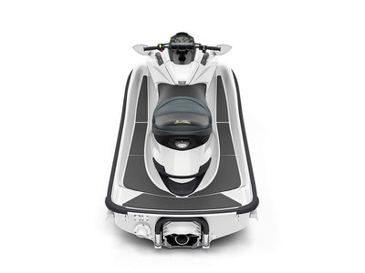 Rwraps Gloss Metallic White Jet Ski Vinyl Wraps