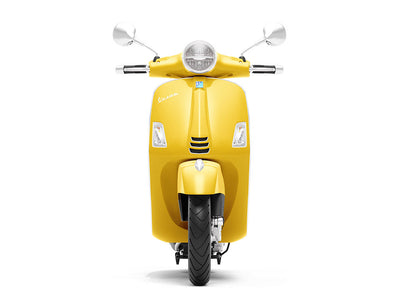 Rwraps Gloss Metallic Yellow DIY Scooter Wraps