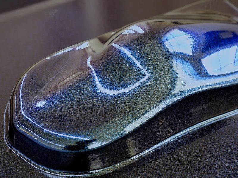 Rwraps Gloss Midnight Blue Metallic Vinyl Film~Rwraps Gloss Midnight Blue Vinyl Film Speed Shape Model Side View~1
