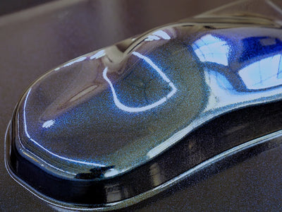 Rwraps Gloss Midnight Blue Metallic Vinyl Film~Rwraps Gloss Midnight Blue Vinyl Film Speed Shape Model Side View~1