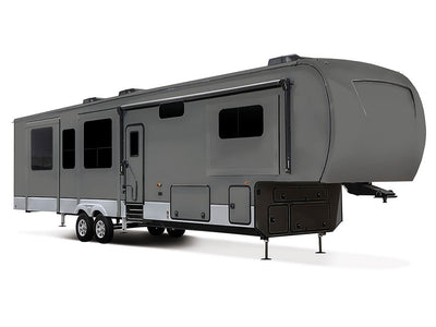 Rwraps Gloss Vinyl Film Wraps Gray (Nardo) Truck Camper Vinyl Wraps