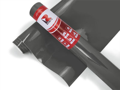 Rwraps Gloss Vinyl Film Wraps Gray (Nardo) Motorboat Wraps