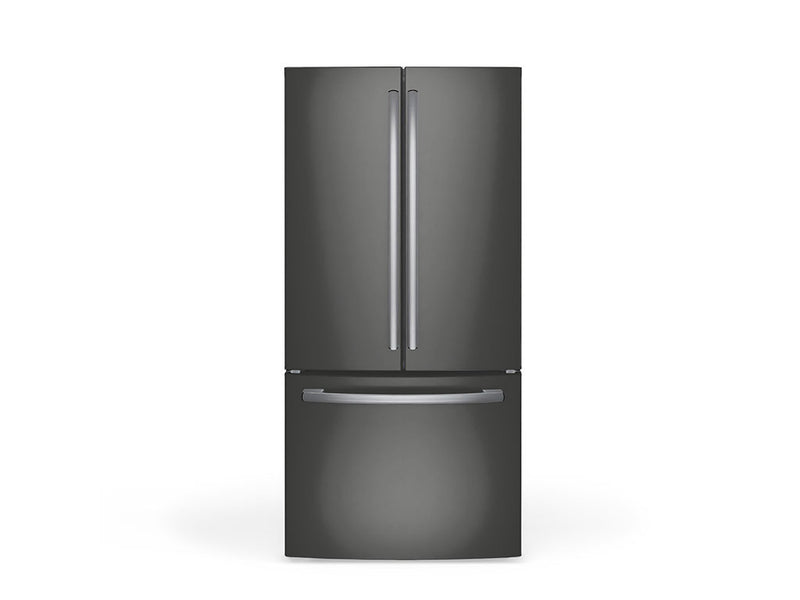 Rwraps Gloss Vinyl Film Wraps Gray (Nardo) DIY Built-In Refrigerator Wraps