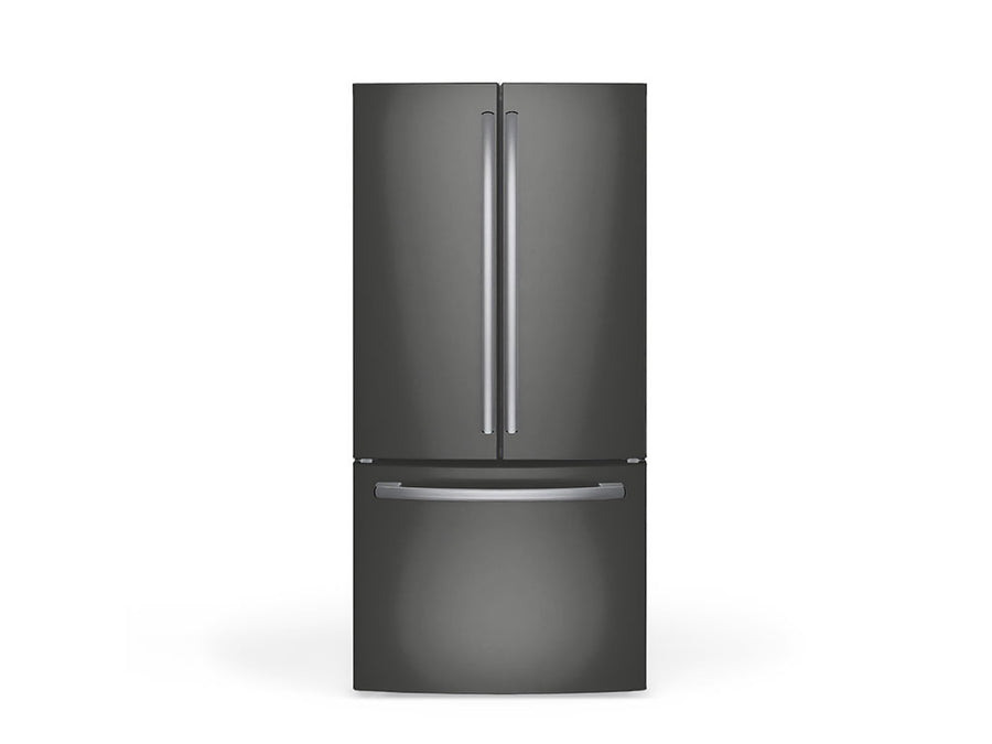 Rwraps Gloss Vinyl Film Wraps Gray (Nardo) DIY Built-In Refrigerator Wraps