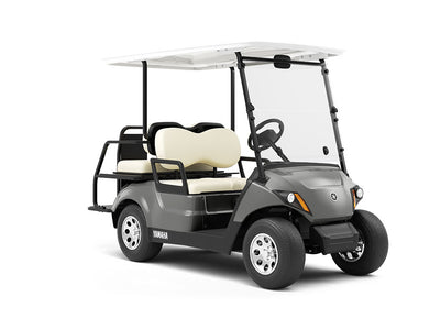 Rwraps Gloss Vinyl Film Wraps Gray (Nardo) Golf Buggy  Wraps